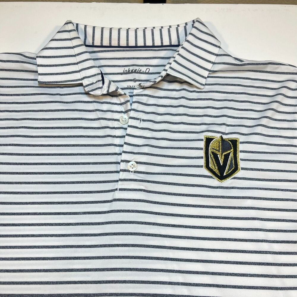 Las Vegas Golden Knights VGK NHL Hockey Johnnie-O Polo Golf Shirt Mens S